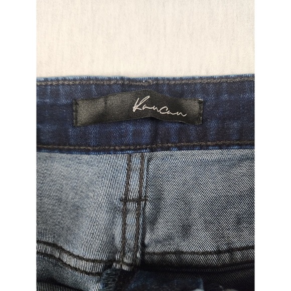 Kancan Dark Wash Skinny Jeans Womens 13 Stretch Denim Blue 29 Inseam - Picture 8 of 12